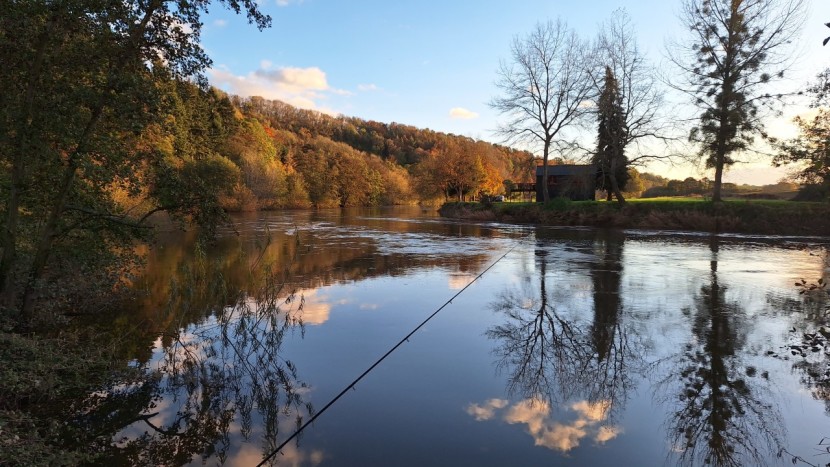 Fishing a slack - KT from Bath
